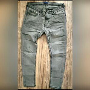 Zara Man Gray Grey Skinny Jeans